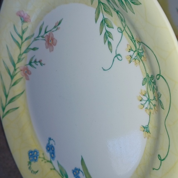 Corelle Sun Garden Two 9" Dinner Plates & Two 7 1/4" Desert Yellow Floral 4Pc - Picture 9 of 9
